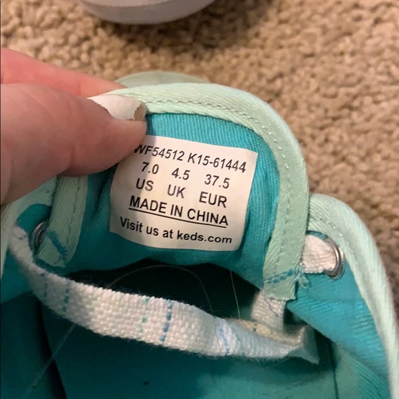 TEAL KEDS - Picture 3 of 4